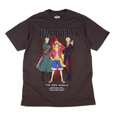 EVERSOUL ONE PIECE Футболка с коротким рукавом с изображением Соломенной шляпы и персонажей, аниме-фильм, размер XL, рукав, Луффи, Пираты, Чоппер, Зоро, Нами, Санджи,