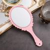 Women Makeup Mirrors Standing Makeup Handheld Mirror Vintage Vanity Mirror Oval-Shape