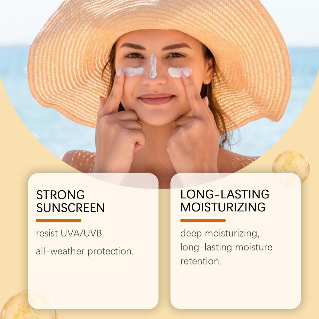 Солнцезащитный крем Beef CareЭффективная защита от солнцаДлительный антиоксидантТелоЛицо