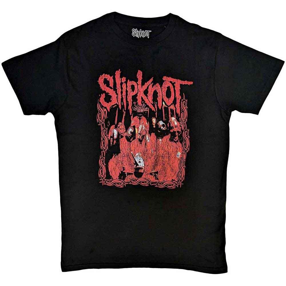 Rockoff Trade Unisexs Slipknot Band Frame TShirt Black XxLarge