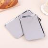 Nordic Stainless Steel Rectangular Tray Pastry Food Baking Plates Pallet Storage Disk Snack Cake Dish Organizer Tray Home Decor