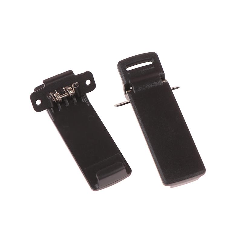 2Pcs Belt Clips Walkie Talkie Spare Part Back Belt Clip For Baofeng 2-Way Radio Uv5R Accessories
