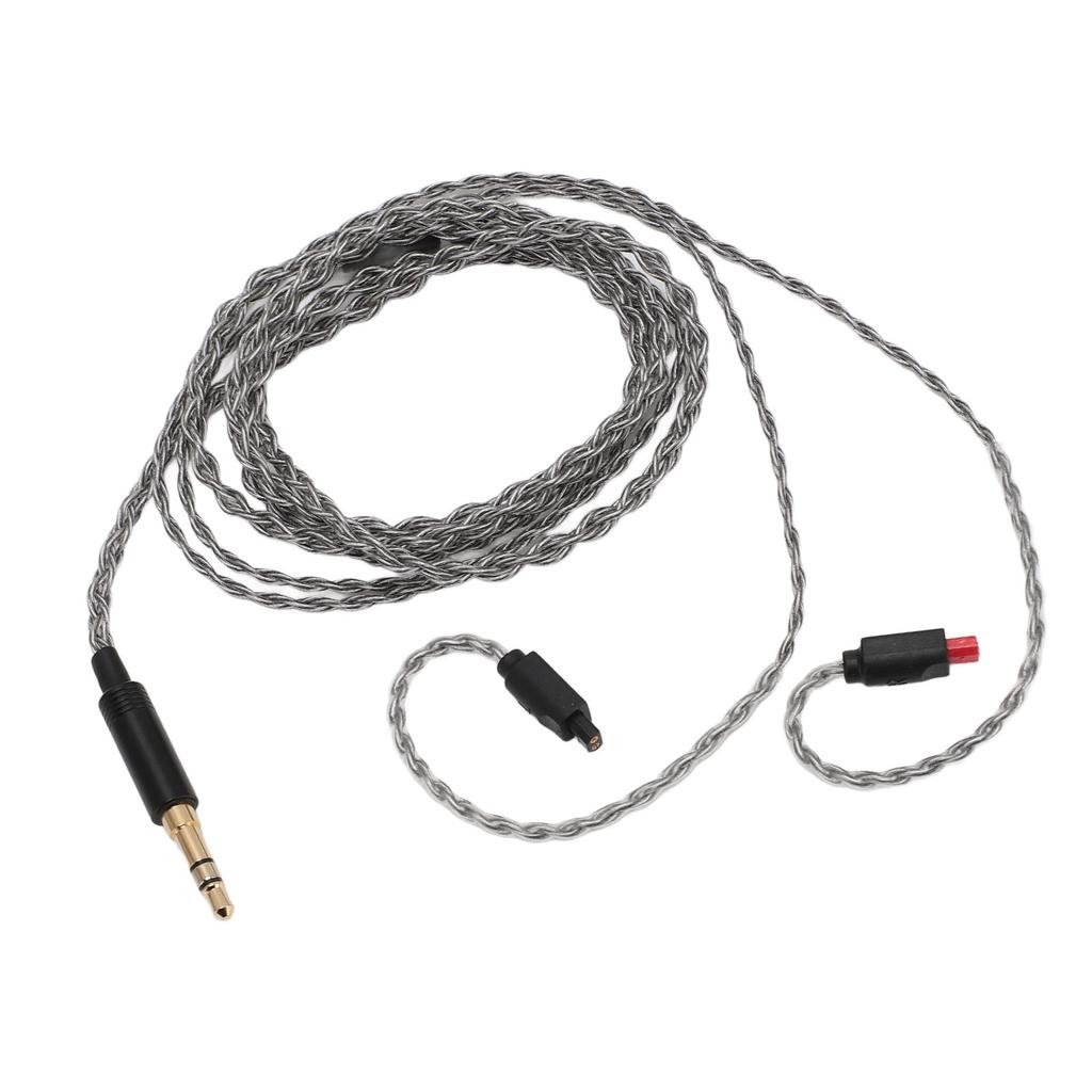 Headphone Cable 4 Strands Silver Plated Copper Anti Stangling 3.5MM Headphone Cord for ATH IM04 IM03 IM02 IM01 IM50 IM70