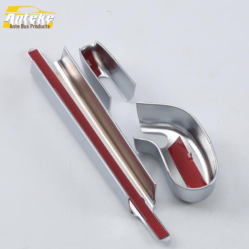 Jaguar 16 F Rear Wiper Cover: Electroplated Decorative Strip Sticker for Exterior Car Accessories