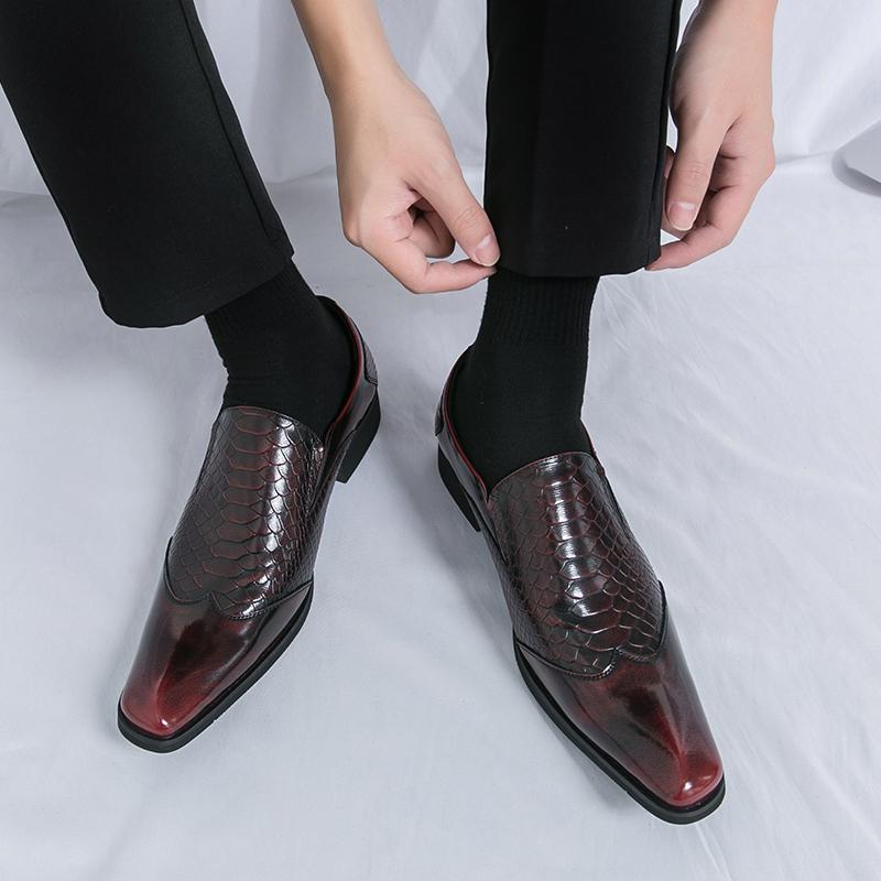 Мужская повседневная обувь, модные лакированные кожаные мужские туфли для вечеринок и свадеб, мокасины, мужские удобные деловые туфли для мужчин