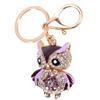Rhinestone Crystal Keyring Charm Pendant Purse Bag Key Chain Keychain Gift