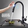 Pull Out Sensor Black Kitchen Faucet Sensitive Touch Control Faucet Mixer For Kitchen Touch Sensor Kitchen Mixer Tap 1005