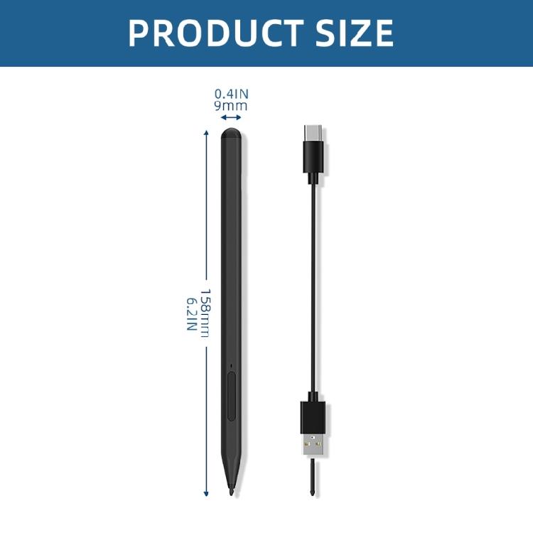 Портативный стилус с магнитным креплением, зарядка Type-C, для планшетов Go/Ноутбуков/Book, для лучшего опыта рисования