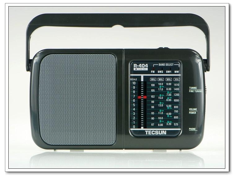 Высокочувствительный FM/AM коротковолновый радиоприемник Tecsun R-404P для пожилых людей