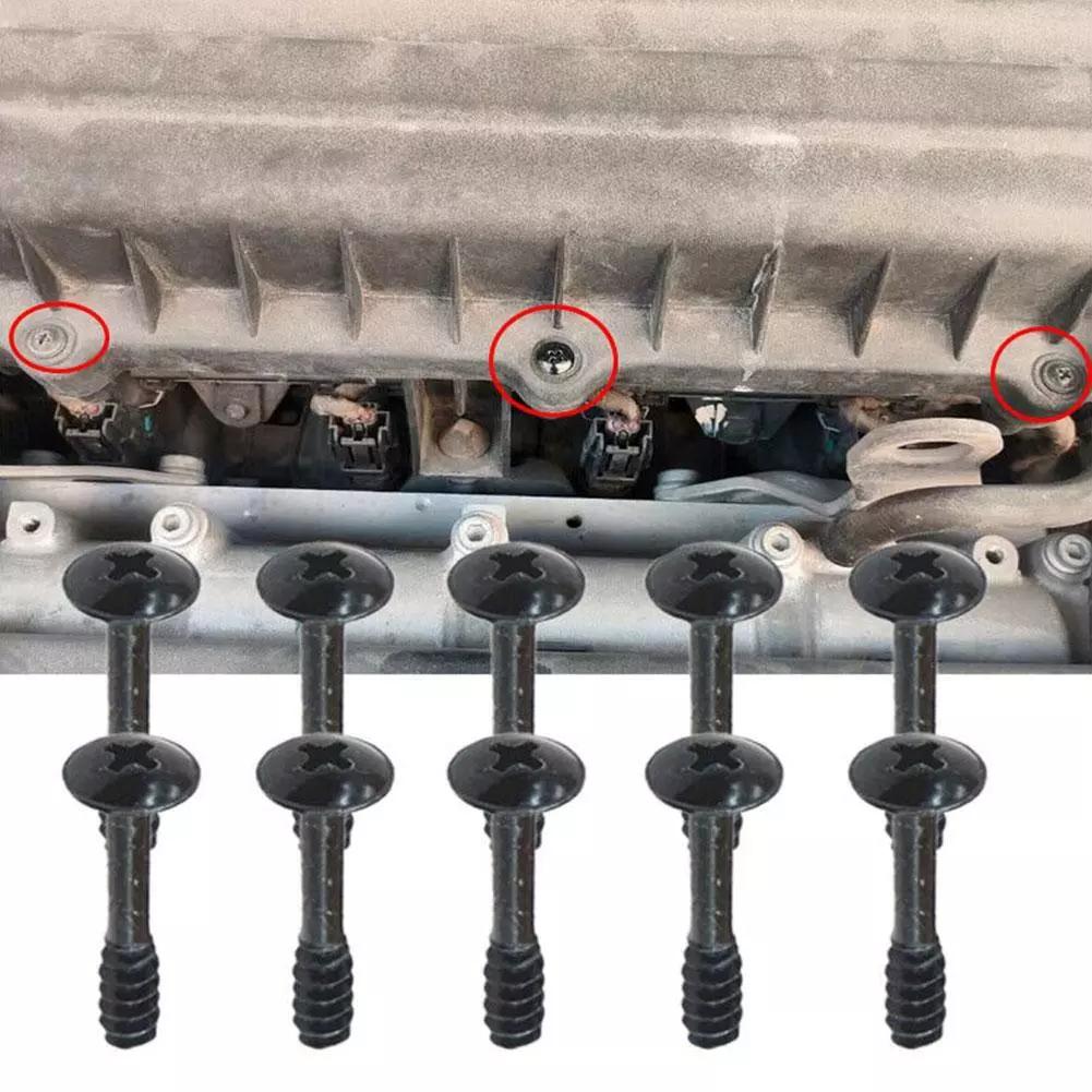 10 шт. черные винты для крепления крышки корпуса воздушного фильтра для VW Au*di Seat Skoda Jaguar Vauxhall