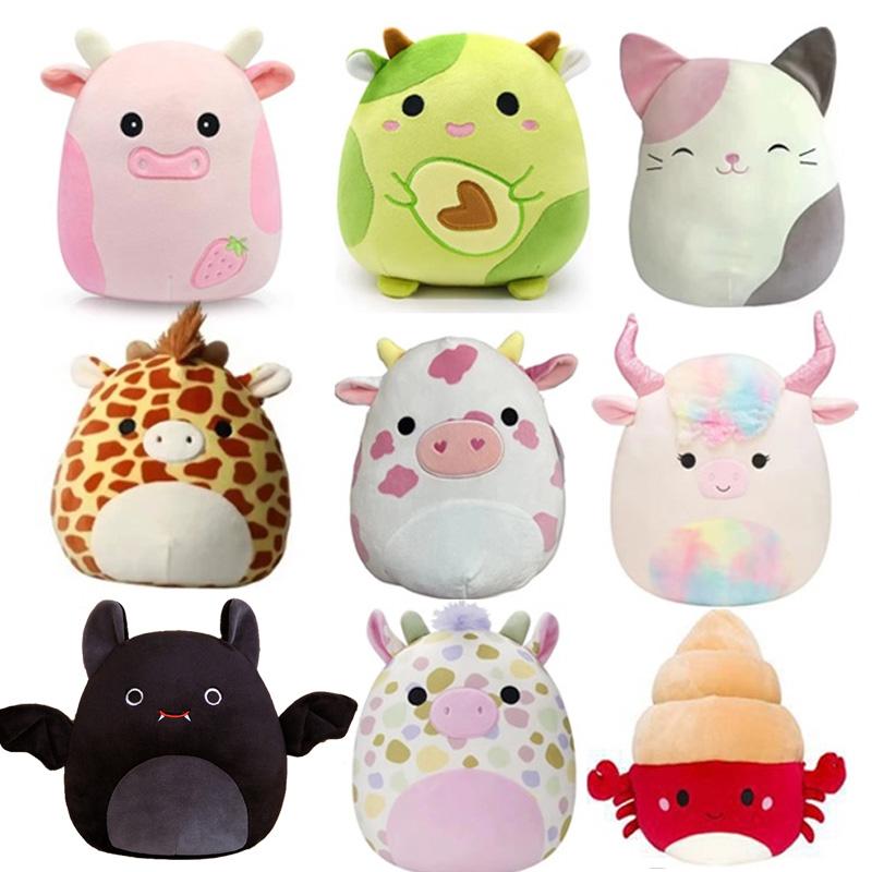 20 см милые мягкие игрушки Squishmallow Ins Plushie Doll Squishmallows плюшевые