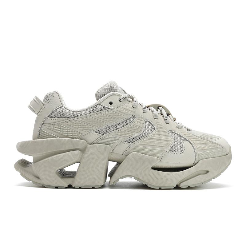 Fila Space Pioneer Series Chunky Versatile Sports Fashion Personality Shock Absorbing Durable Low Top Casual Shoes Men Sneaker F12M513113FOM