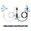 Гибкий ПВХ USB на USB C Шнур питания с регулировкой мощности и переключателем 501Button Идеально подходит для настольных ламп и USB-вентиляторов