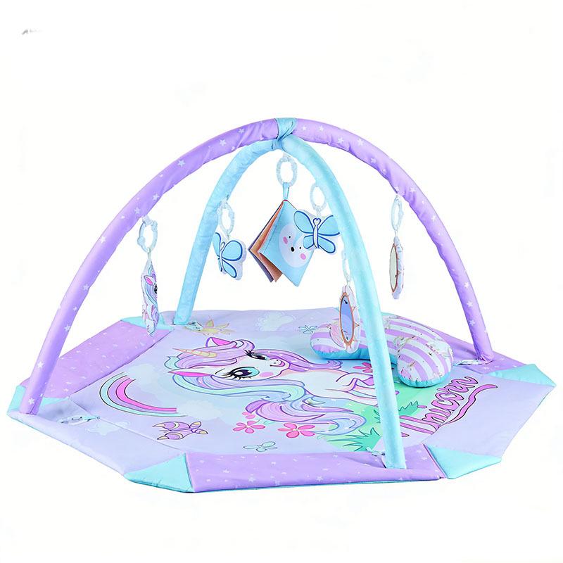Multifunctional Baby Playpen & Crawling Mat with Ocean Ball Pit for Early Education