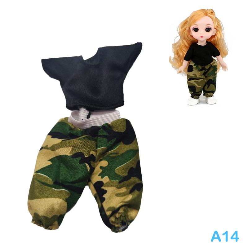 Кукла 16 см, повседневная одежда принцессы, аксессуары для костюма