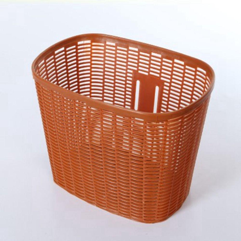 Полая детская велосипедная корзина Пластиковая корзина на руль самоката Задние велосипедные аксессуары