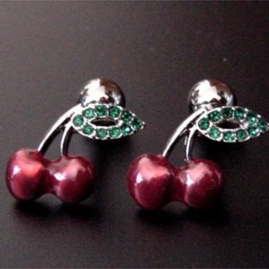 Kamakura Cufflinks Workshop Cherry Cufflinks ew081 (Cufflinks)