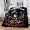 Плед Guns N Roses Hard Rock Band, Мягкий плед для дома, спальни, кровати, дивана, пикника, путешествий, офиса, покрывало для отдыха, для детей