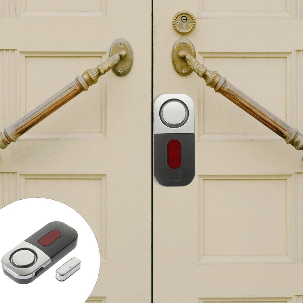High Decibel Detector Burglar Alarm Magnetic Sensor High Decibel Alarm Windows