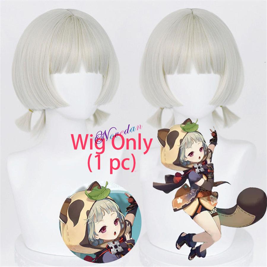 Genshin Impact Sayu Cosplay Costume Tail Shoes Wig Cosplay Anime Game Kimono Women Hooded Lolita Dress Party Halloween Costume