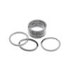 10Pcs/Pack 25/28/30/32mm Connectors Clasps Keychain Split Key Ring Chain Loop Stainless Steel
