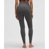 Lululemon Выровняйте брюки с высокой талией и карманами 28 графитово-серый