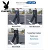 PLAYBOY Мужские свободные прямые тонкие ретро джинсы
