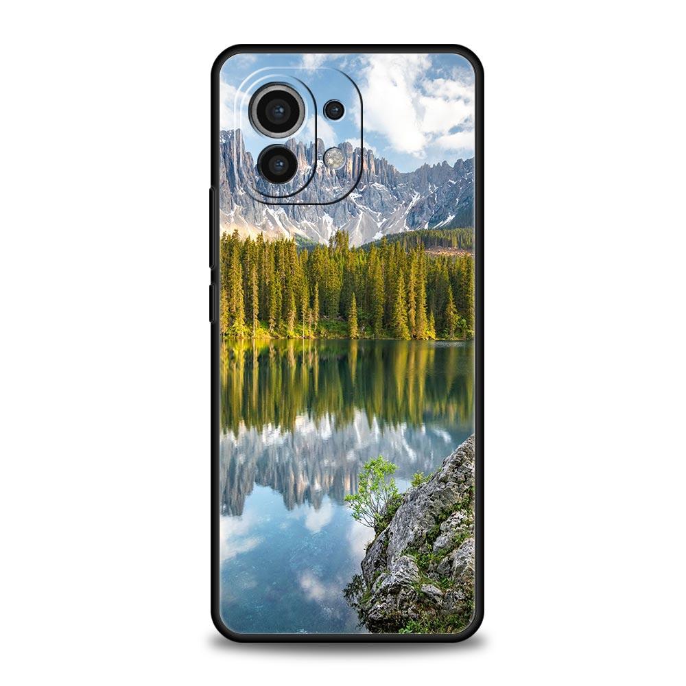 Forest Beach Sunrise Nature Case For Xiaomi Poco X4 X3 NFC F3 F4 M3 M4 Mi Note 12T 10 12 11 Ultra 11T Pro 10T Lite 9T 5G Cover