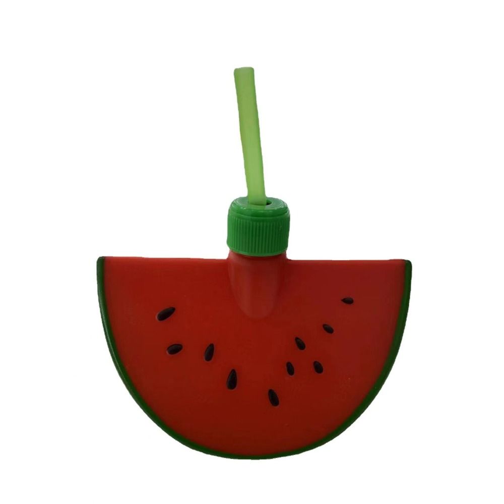 Соломенная чашка с арбузом, лимоном, клубникой, ананасом, посуда для напитков, креативная чашка с фруктами, летняя