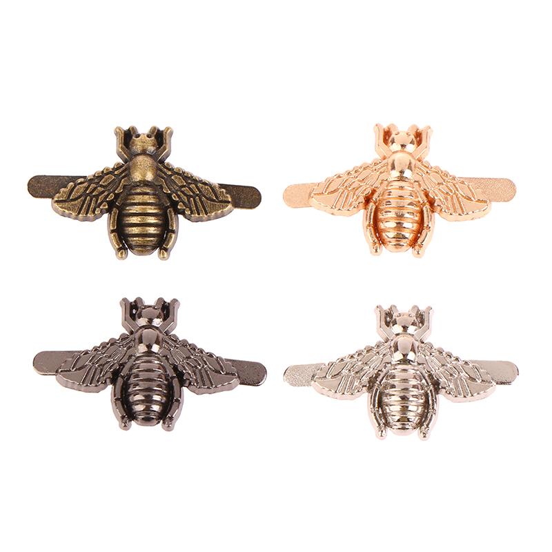 2 шт. металлическая декоративная пряжка в форме пчелы, зажим для сумки, фурнитура для кожаной сумки «сделай сам», сумки, аксессуары для обуви