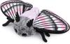 ZHONGXIN MADE Cute Moth Plush Toy, 11-inch Gray Moth Stuffed Animal, Handmade Large Moth Insect Plush Model Toy, Unique Kids Plush Toy Gift Collection