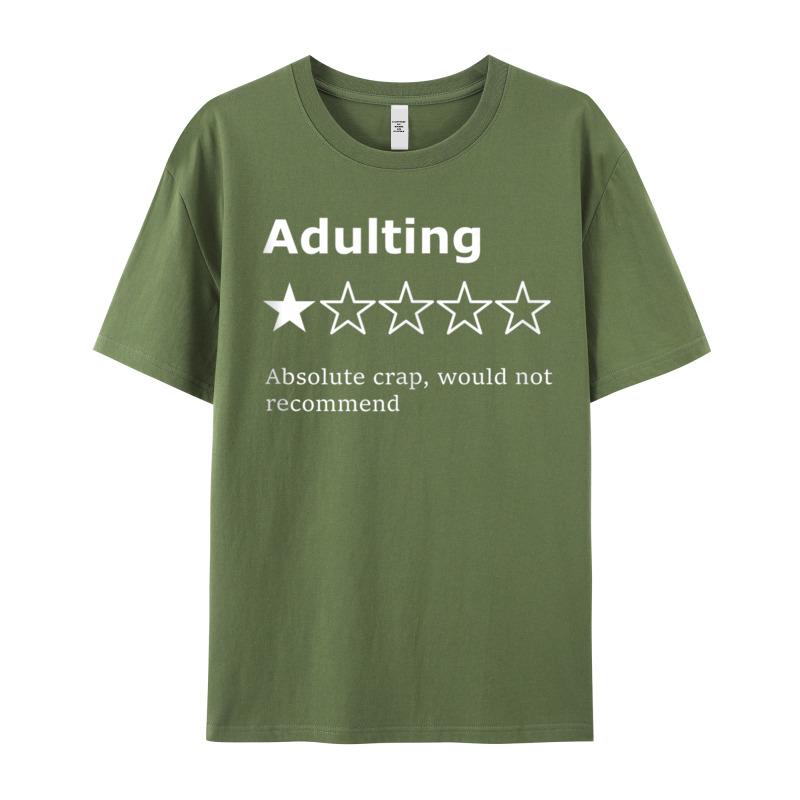 Funny Gifts For Friends Unisex Newest Normal Tshirts Round Neck Combed Cotton Short Sleeve Tees Gift Idea Tee Shirts Father Day