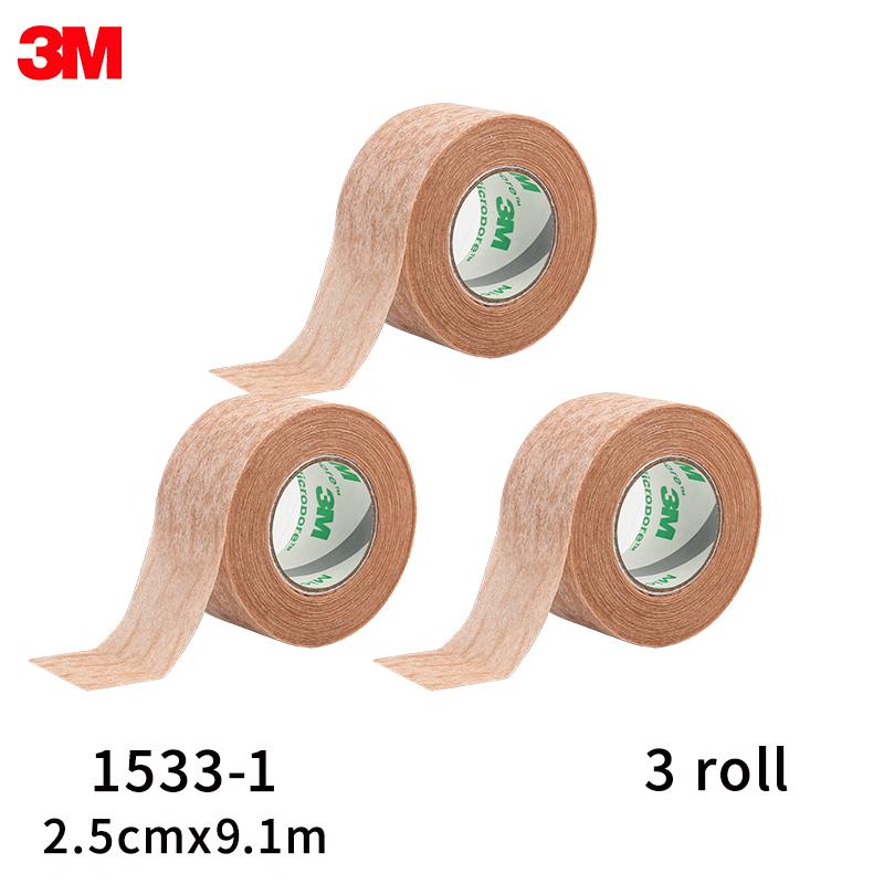 3M Лента с микропорами 1533 ресницы лента для век ресницы лента для ресниц Инструменты для наращивания