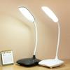 LED Desk Light With Flexible Gooseneck 3 Modes Eye-Caring Study Lamp Small Desk Lamp Bright Night Light For Dorm Essentials
