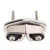 Stainless Steel Cam Clamp Silver Lightweight Smooth Surface Polished Marine Plywood Accessories