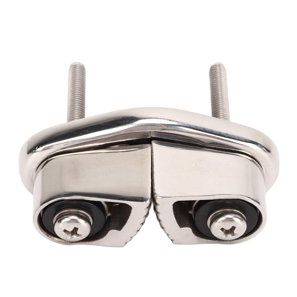Stainless Steel Cam Clamp Silver Lightweight Smooth Surface Polished Marine Plywood Accessories