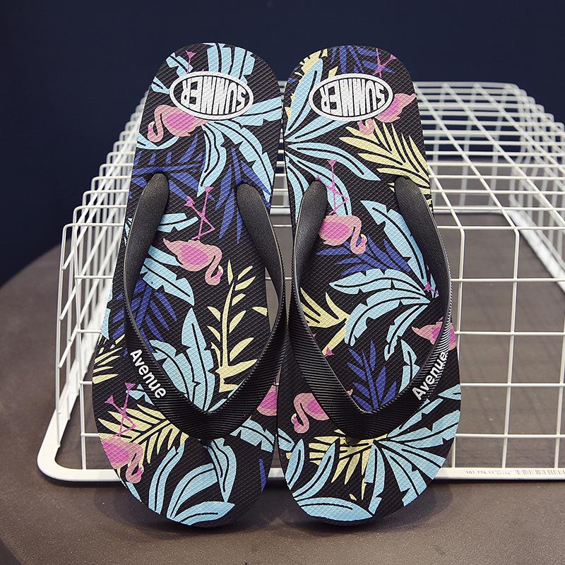 Модные мужские летние шлепанцы пляжные сандалии нескользящие повседневные туфли на плоской подошве тапочки Zapatos Chanclas De Hombre Chaussure Homme