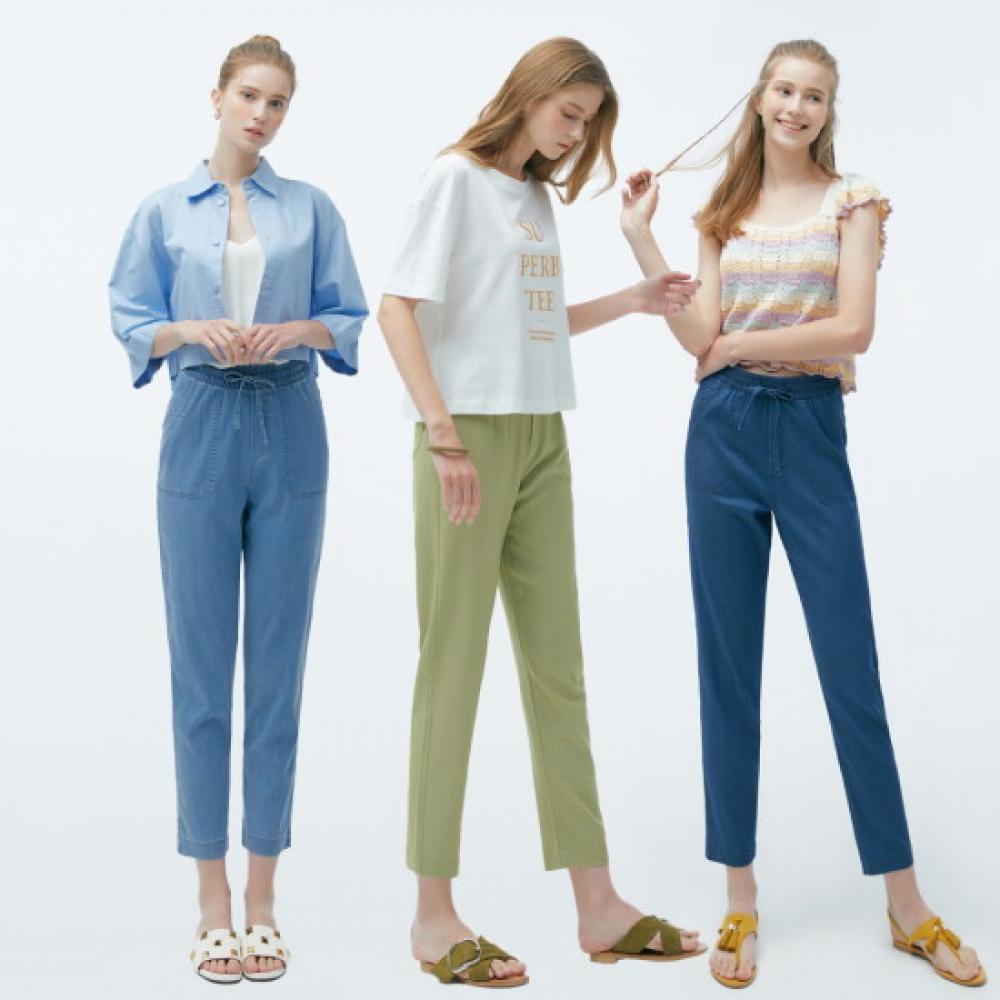 Baiyu Women Soft Relax Denim Pants Select 1 Idlw