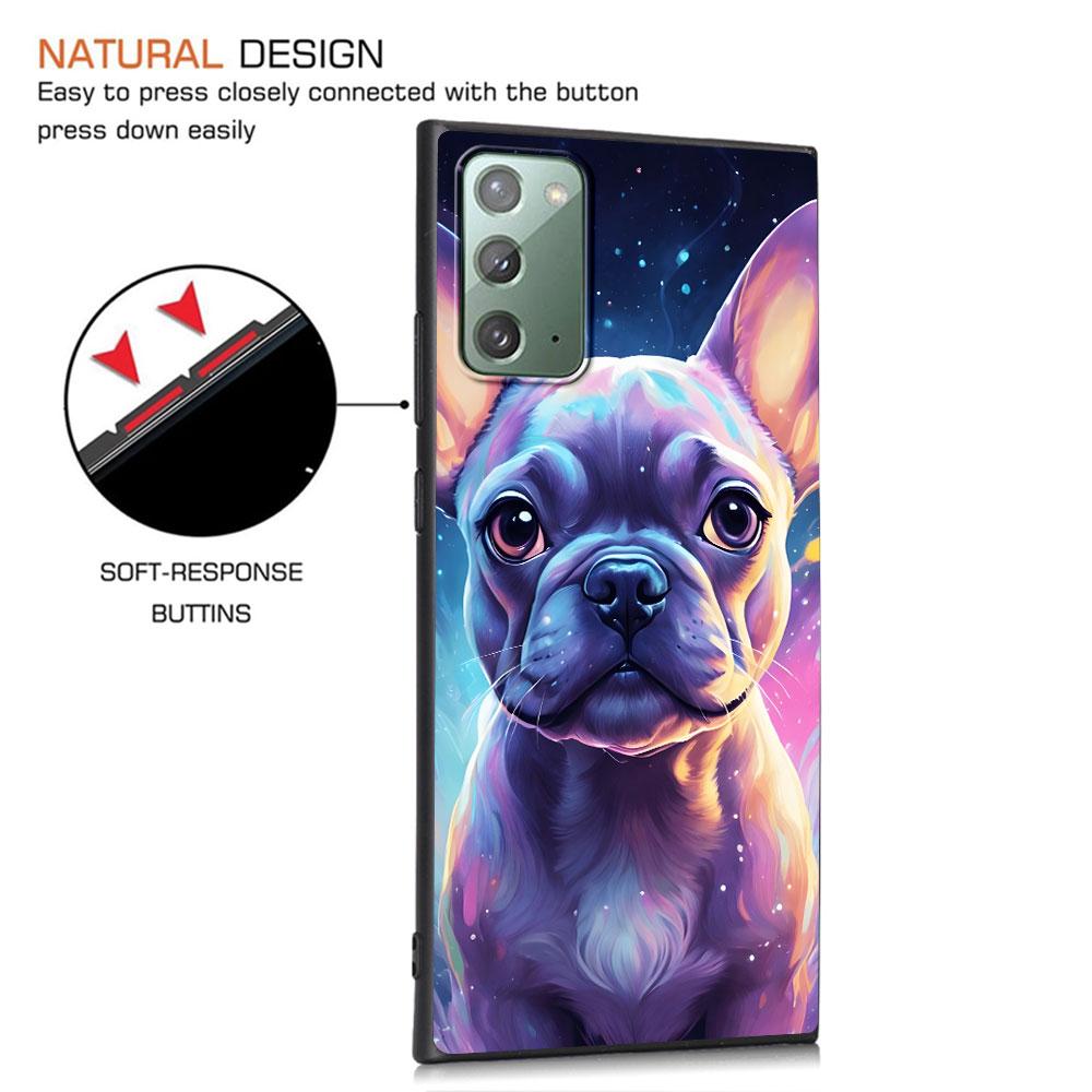 Cute Dogs Case for Samsung Galaxy Note 20 Ultra 8 10 Lite 9 TPU Phone Cover Note 10 Plus Black Soft Shell Funda Capa