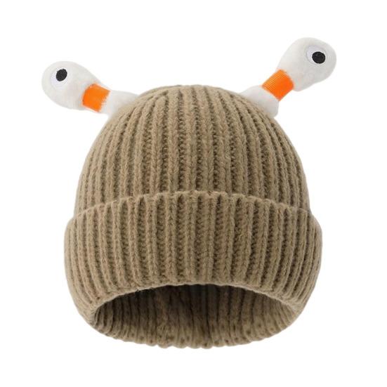 Шерстяная шапка с декором в виде антенны ночного светильника, теплая вязаная шапочка для детей, реквизит для фотосъемки, головной убор для катания на лыжах, походов, термошапка для взрослых и подростков