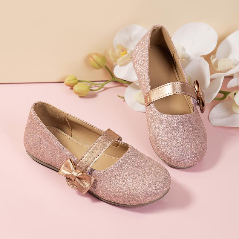 Детские туфли Мэри Джейн с бантом и круглым носком в британском стиле, кожаные туфли для девочек, классическая детская обувь 2024 года для вечеринок, свадеб, шоу