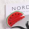Hairpins Orange Hairgrips Kiwifruit Women Shark Clip Korean Hair Clips Watermelon Fruits Hair Claw