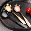 Zhi Shi Palace Style Square Head Flat Bottom Soup Spoon