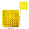 1pc Pet Lick Silicone Mat Dog Slow Food Plate Bathing Distraction Sucker Food Training Feeder Pet Supply