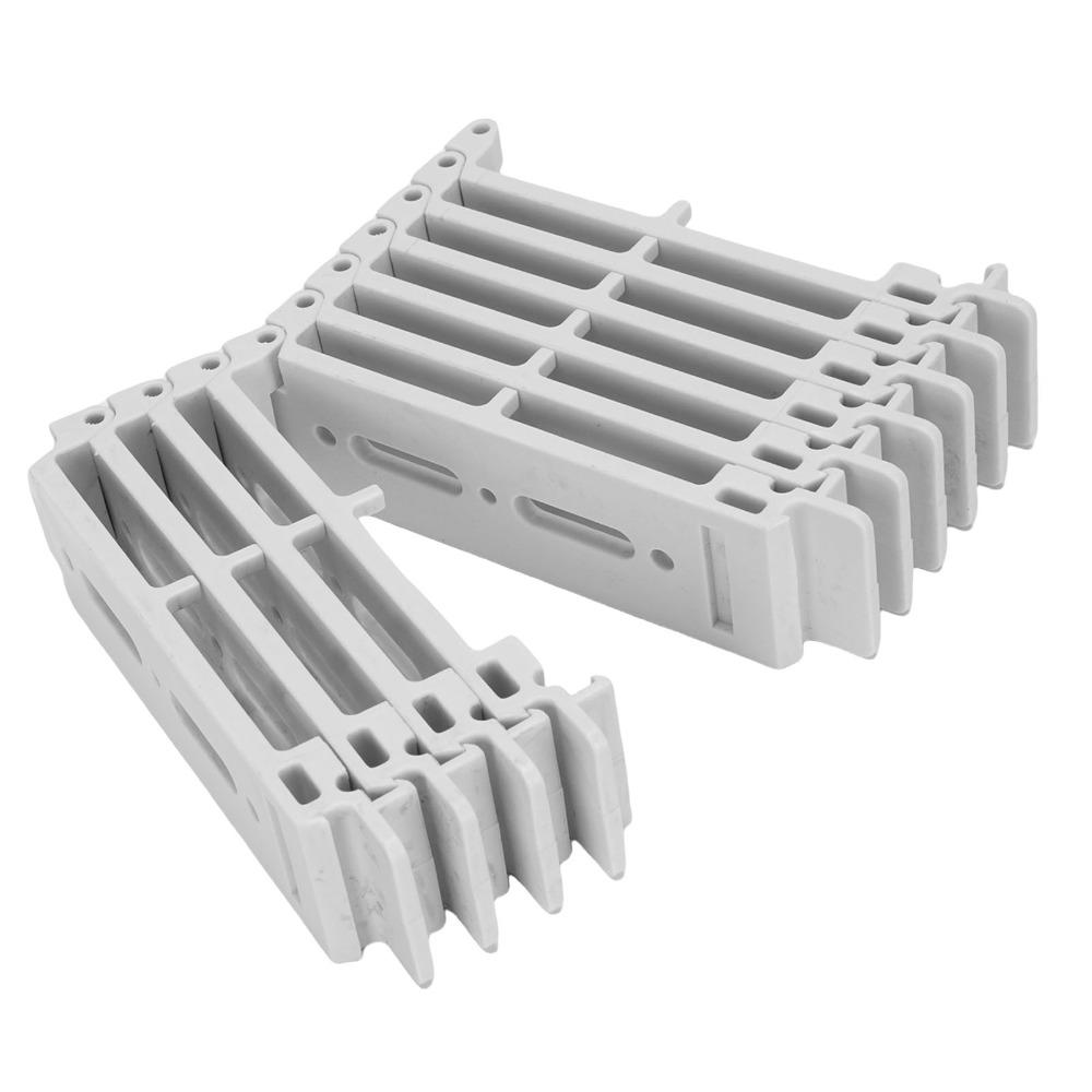10pcs Multi Hole Cable Organizing Tool Snap On Network Cord Organizer Tool Wire Comb Organizer Home