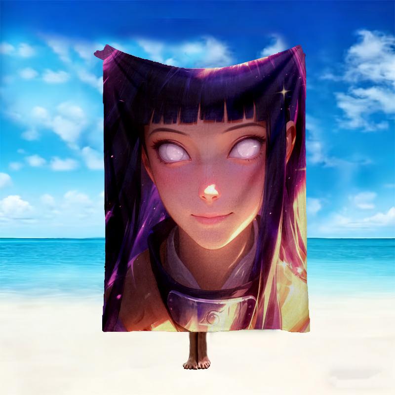 1pc Digital Print Nap Blanket, naruto Blanket for Home Use, All Season Warmth, Christmas and Valentine's Day Gift Blanket