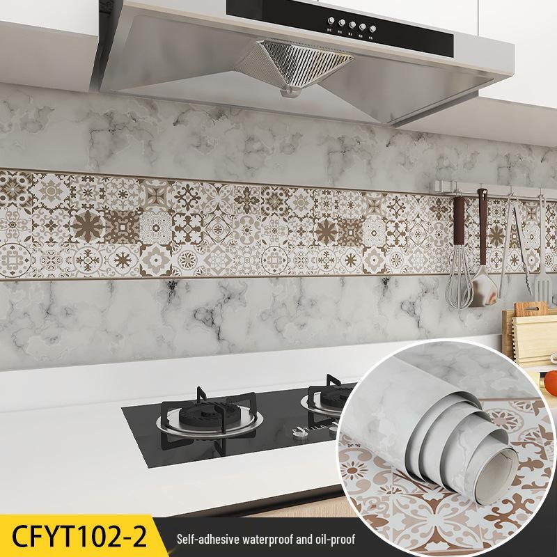 Маслостойкие и водостойкие наклейки на стену кухни: Обои для плиты против плесени, устойчивые к высоким температурам