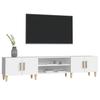 Vidaxl Szafka Pod Tv, Biała, 180X31,5X40 Cm, Materiał Drewnopochodny