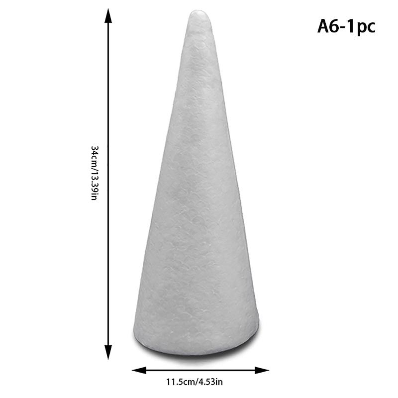 Рождественская елка, пенополистирол, наконечник, конус, ремесло, материалы для рукоделия, ручная работа, вечерние, праздничные, фестивальные украшения, детские игрушки