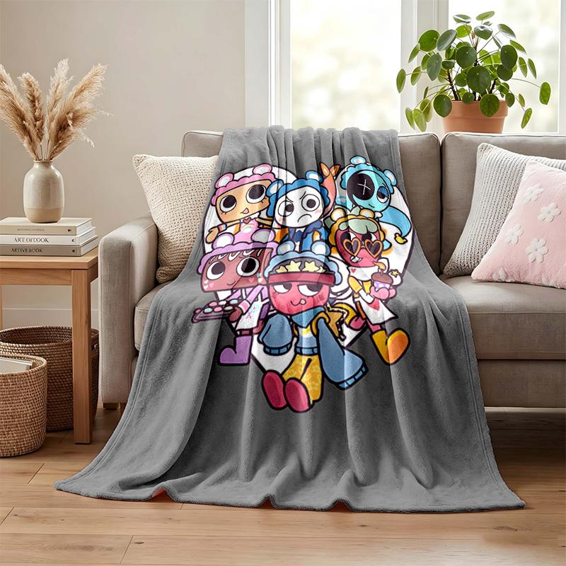 Dandys world blanket Flannel Blanket Soft Cozy Plush Throw for Sofa Bed Lightweight Home Decoration Gifts for Christmas various holidays